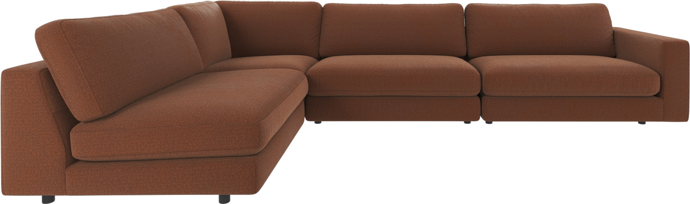 Hjørnesofa Rowico Duncan Rita Rød 345216