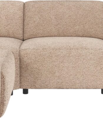 Hjørnesofa Rowico Willard Anna Lys Beige Stof Skandinavisk Design H70x297x219