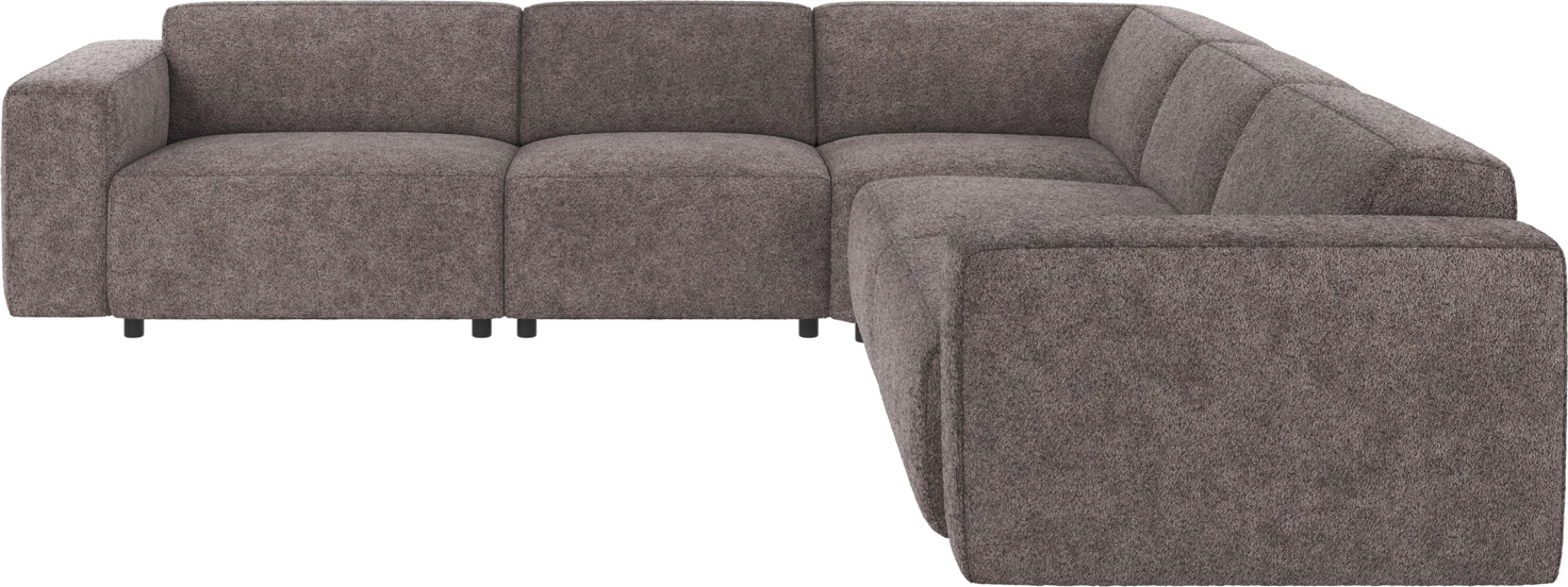 Hjørnesofa Rowico Willard Anna Stof Mørkegrå Modulopbygget Sofa 297x297x70