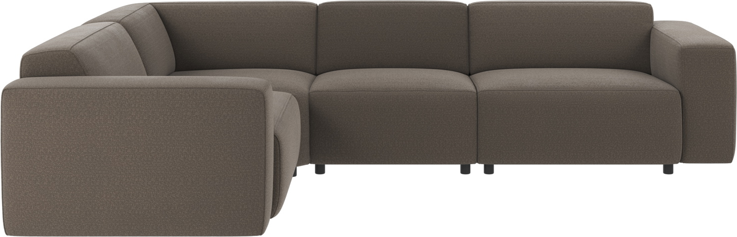Hjørnesofa Rowico Willard Lounge Modulsofa Mellemgrå Rita Polyester Med Fsc Mix Ramme