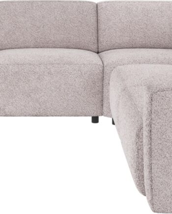 Hjørnesofa Rowico Willard Modulopbygget 297x297 Lysegrå Anna Polyester