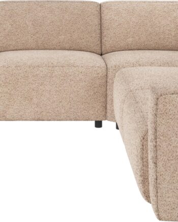 Hjørnesofa Rowico Willard Modulopbygget Anna Stof Lysebeige Fsc Mix Ramme