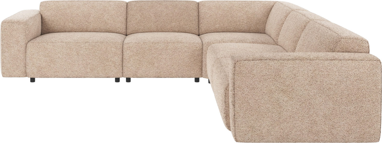 Hjørnesofa Rowico Willard Modulopbygget Anna Stof Lysebeige Fsc Mix Ramme