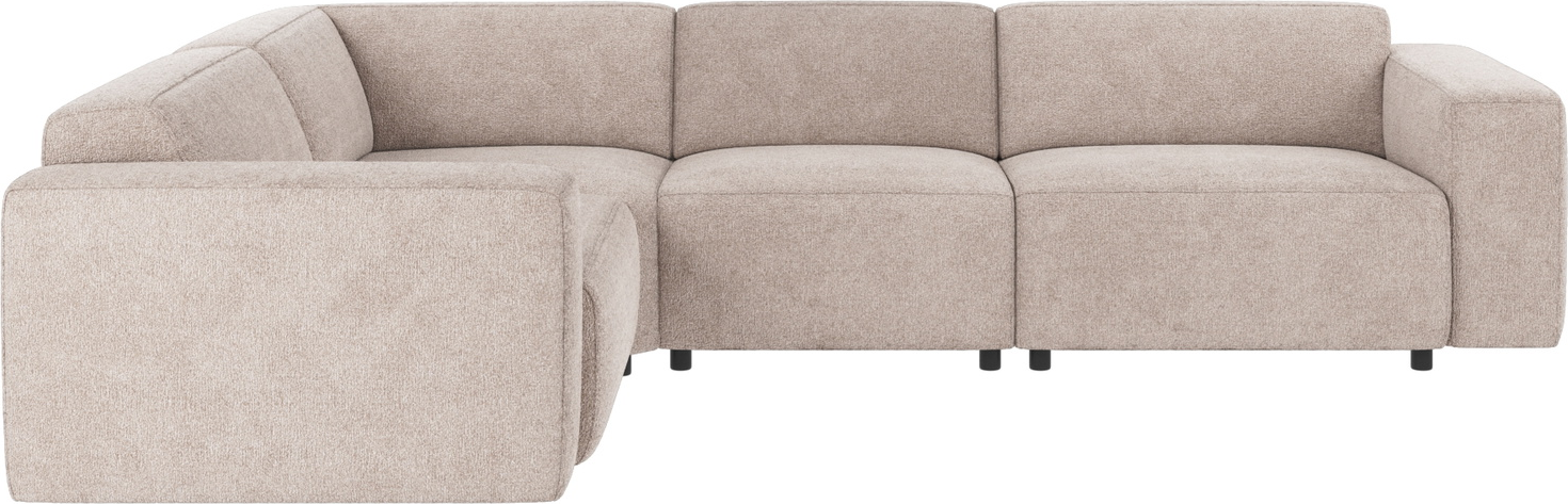 Hjørnesofa Rowico Willard Modulopbygget Skandinavisk Design Lysegråt Greg Stof Fsc Certificeret