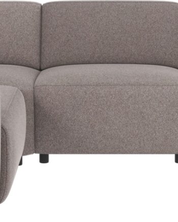 Hjørnesofa Rowico Willard Modulopbygget Stofsofa Gråbeige Brenda 297x219