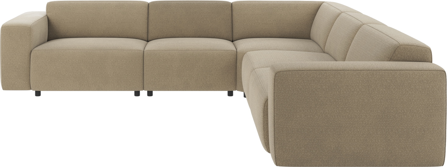 Hjørnesofa Rowico Willard Modulsofa Fsc Mix Stof Rita Mørk Beige 297297 Skandinavisk Design