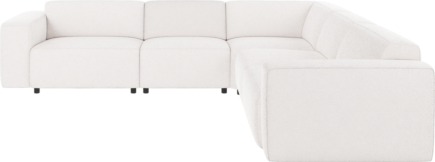 Hjørnesofa Rowico Willard Modulsofa Hvid Bobby Polyester Fsc Mix Træ 297x297x70