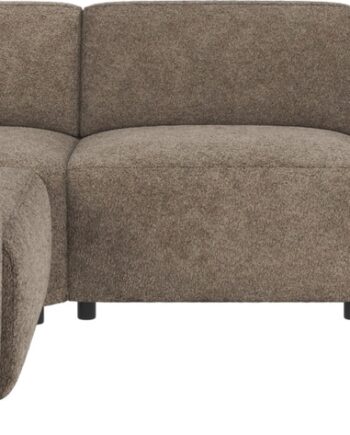 Hjørnesofa Rowico Willard Mørk Beige Anna Polyester Modulopbygget Modul 297x219
