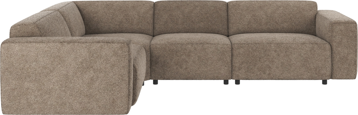 Hjørnesofa Rowico Willard Mørk Beige Anna Polyester Modulopbygget Modul 297x219