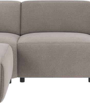 Hjørnesofa Rowico Willard Rita Lysegrå Stof Modulopbygget 297219 Høj Komfort Nordisk Design