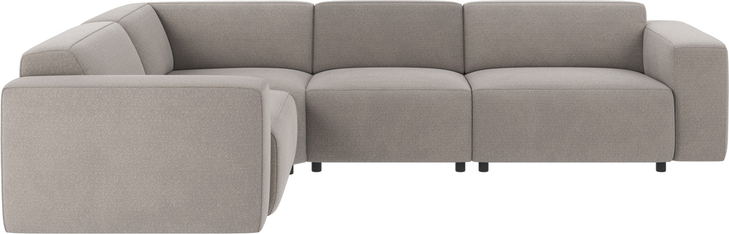 Hjørnesofa Rowico Willard Rita Lysegrå Stof Modulopbygget 297219 Høj Komfort Nordisk Design