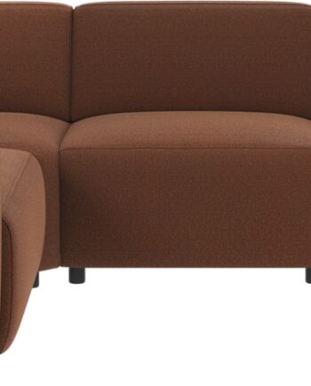 Hjørnesofa Rowico Willard Rita Rød Stof 297219 Modulopbygget Skandinavisk Design