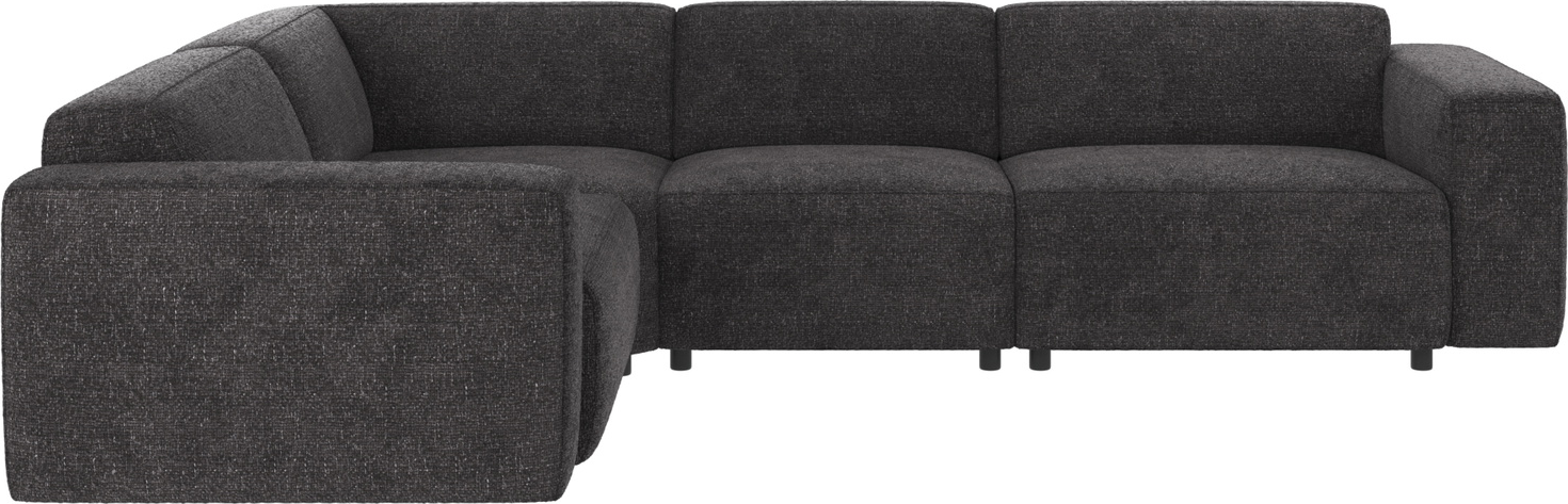 Hjørnesofa Rowico Willard Robin Mørkegrå Stof Modulopbygget 297 219