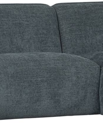 Hjørnesofa Sofa Højrevendt Woood Polly Blå Grøn Polyester 278x150