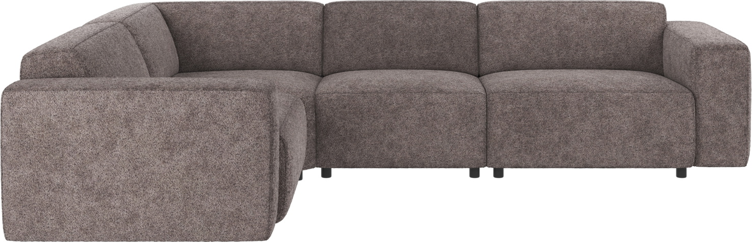 Hjørnesofa Sofa Rowico Willard Anna Mørkegrå Modulopbygget Stof 297x219