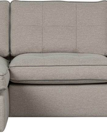 Hjørnesofa Sofa Venstrevendt Woood Lisa Natur Harby Stof 280170