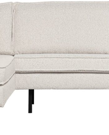 Hjørnesofa Venstre Woood Rodeo Loungesofa 266x213 Natur Colmar Boucl Fast Komfort