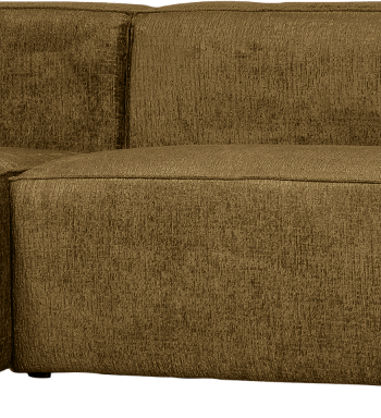 Hjørnesofa Venstrevendt Woood Bean Velour Rust 305 Bredde