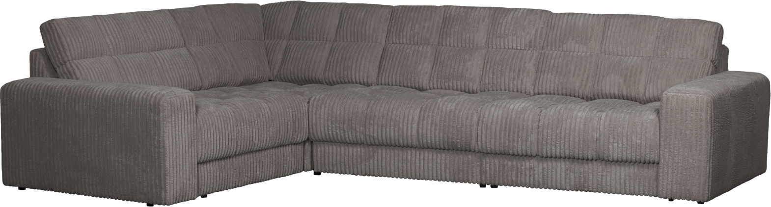 Hjørnesofa Venstrevendt Woood Second Date Fløjl Terrazzo H78xb212xl316