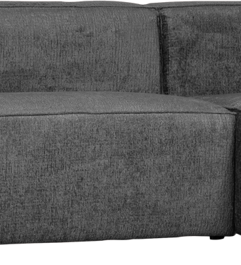 Hjørnesofa Woood Bean Velour Sky Højrevendt Med Chaiselong Rummelig 305x175 Polyester