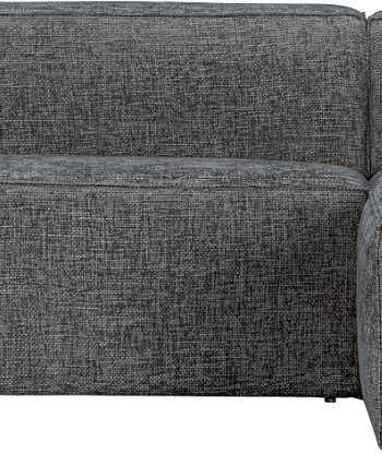 Hjørnesofa Woood Exclusive Bean Højrevendt Asfalt Stof 305x175