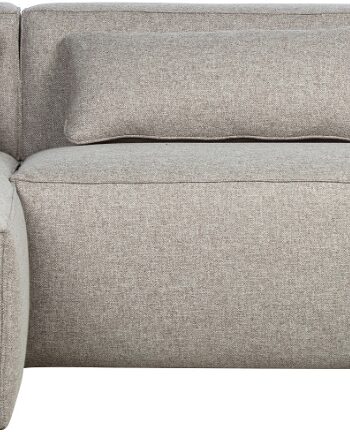 Hjørnesofa Woood Exclusive Bean Venstrevendt Lysegrå Stof Modulsofa 305x175x73