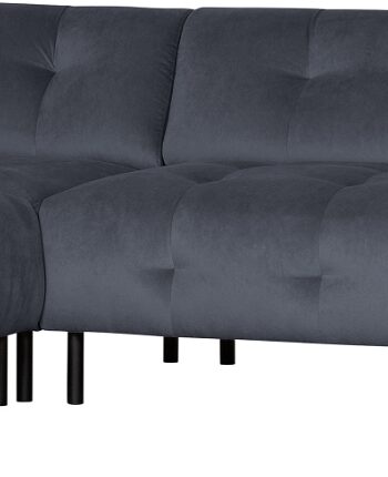 Hjørnesofa Woood Exclusive Lloyd Venstrevendt Grå Fløjl H77xb267xd205