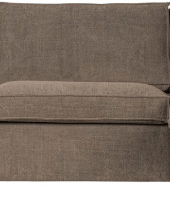 Hjørnesofa Woood Freddie Lysebrun Boucl 283x197x90 Modulsofa