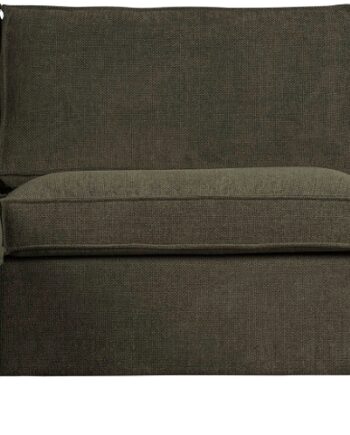 Hjørnesofa Woood Freddie Venstrevendt Grøn Boucl Modulær 283x197