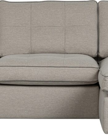 Hjørnesofa Woood Lisa Naturfarvet Stof Højrevendt H87d170b280