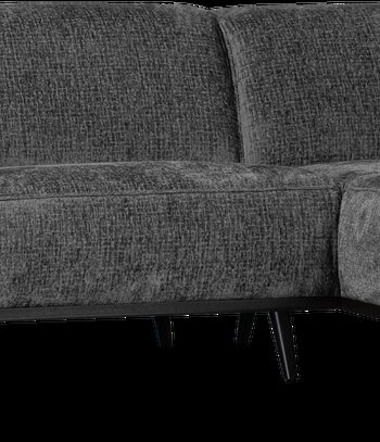 Hjørnesofa Woood Statement Højrevendt 274 210 Grå Mountain Strukturvelour