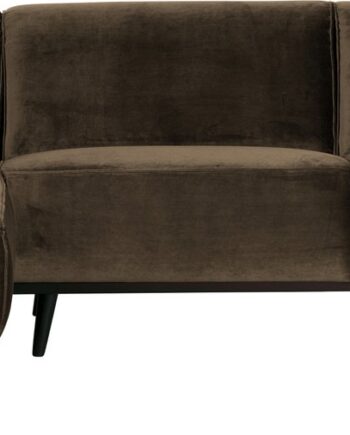 Hjørnesofa Woood Statement Jarra Velour Taupe Venstrevendt Personers Bonell Fjedre H77b274d210