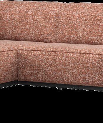 Hjørnesofa Woood Statement Terra Melange Orange Venstrevendt B274d210 100 Polyester Pers