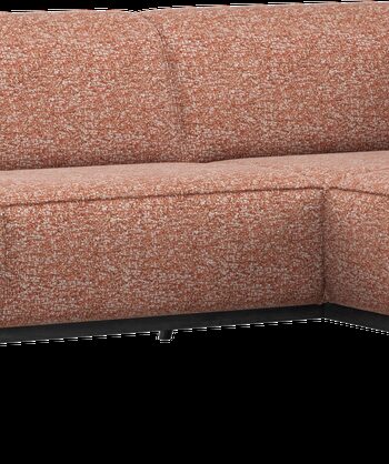 Hjørnesofa Woood Statement Terrafarvet Melange Orange Benson 100 Polyester H77xb274xd210 Højrevendt