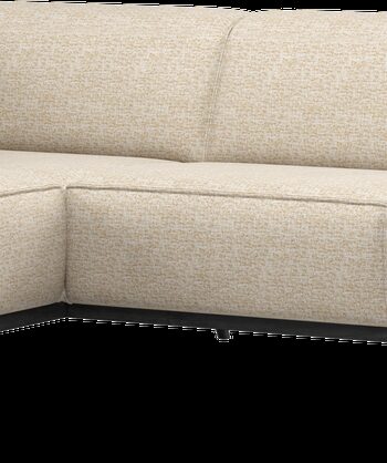 Hjørnesofa Woood Statement Venstrevendt 274x210 Beige Melange 100 Polyester