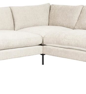 Hjørnesofa Zuiver Summer Personers Stof Perlemor 318x318x82