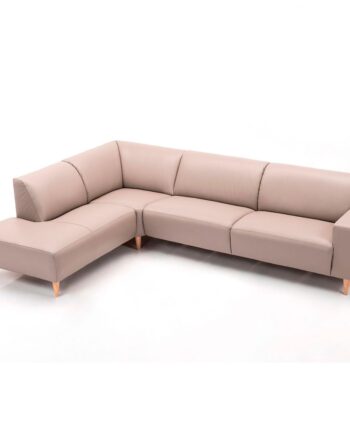 Hjort Knudsen Amalfi Hjørnesofa ægte Læder