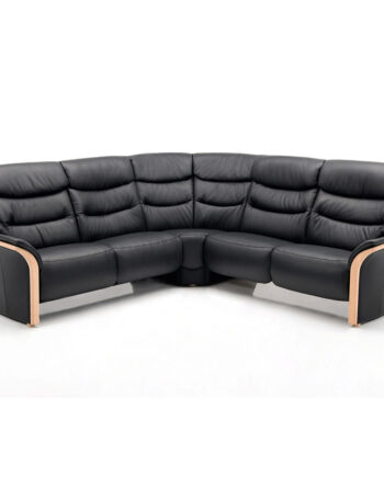 Hjort Knudsen Elegance High Hjørnesofa ægte Læder