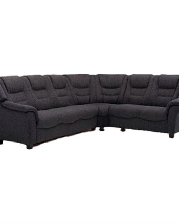 Hjort Knudsen Hjørnesofa Monza 32r Antracit 272 221  Møbelsalg