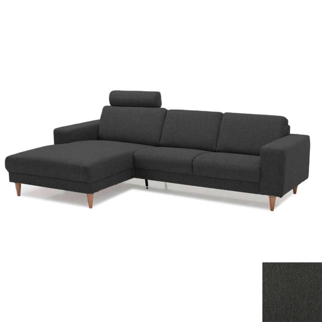 Hjort Knudsen Napoli Bred Chaiselong New Ocean New Ocean 2651 Dark Grey