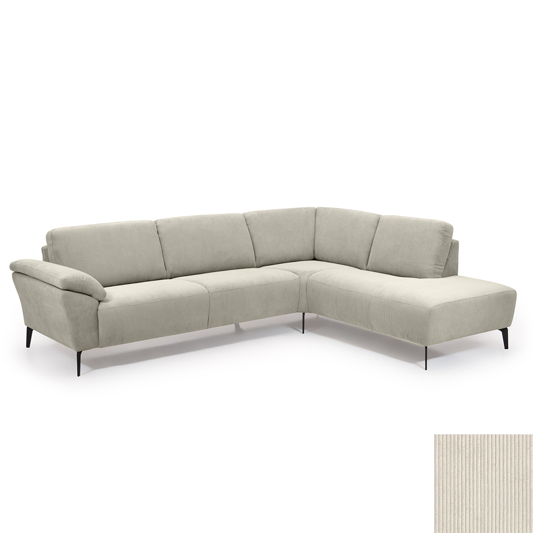 Hjort Knudsen Napoli Hjørnesofa Med Open End Rebel Rebel 9712 Cream