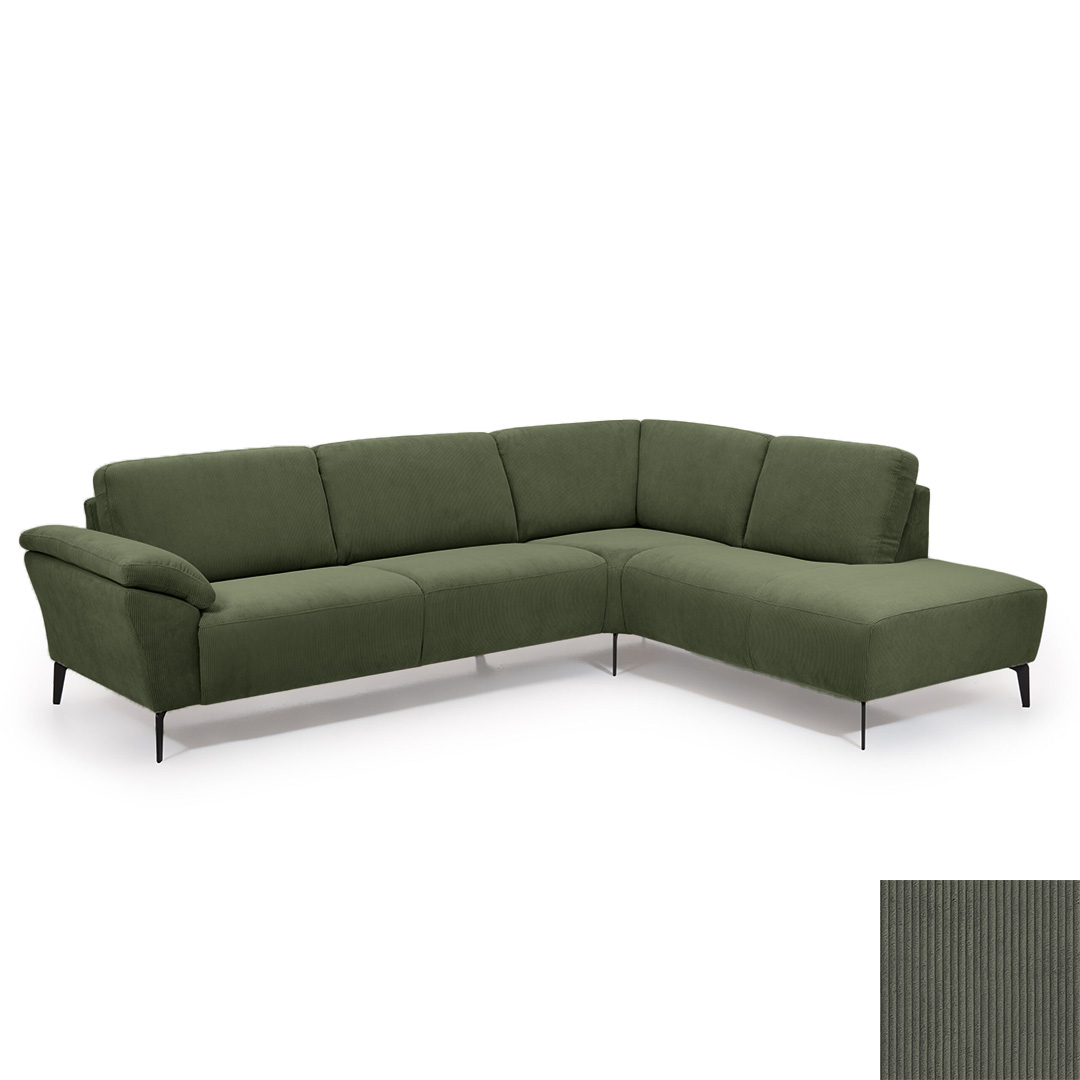 Hjort Knudsen Napoli Hjørnesofa Med Open End Rebel Rebel 9714 Forest