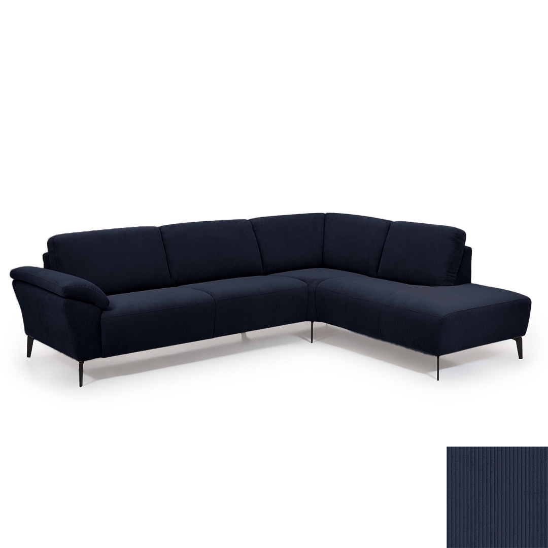 Hjort Knudsen Napoli Hjørnesofa Med Open End Rebel Rebel 9715 Indigo