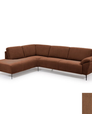 Hjort Knudsen Napoli Hjørnesofa Med Open End Rebel Rebel 9716 Cognac