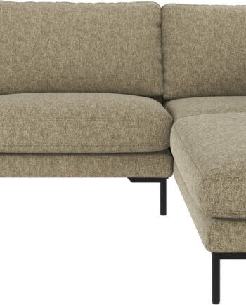Højrevendt Hjørnesofa Rowico Corwin Max Grøn Sort Stof 266226