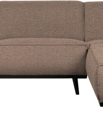 Højrevendt Hjørnesofa Woood Statement Boucl Nougat 274x210