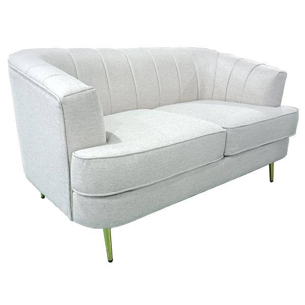 Homeville Andria Pers Stof Lysegrå 144x89x79cm