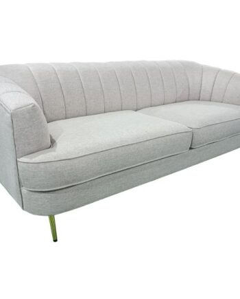 Homeville Andria Pers Stof Lysegrå 200x89x79cm
