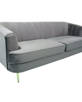 Homeville Andria Pers Velour Mørkegrå 200x89x79cm