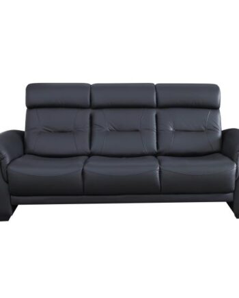 Homeville Bilbao Pers Læder Sort 196x90x92cm
